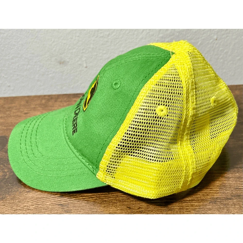 John Deere Toddler Tractors Farm Green & Yellow SnapBack Hat